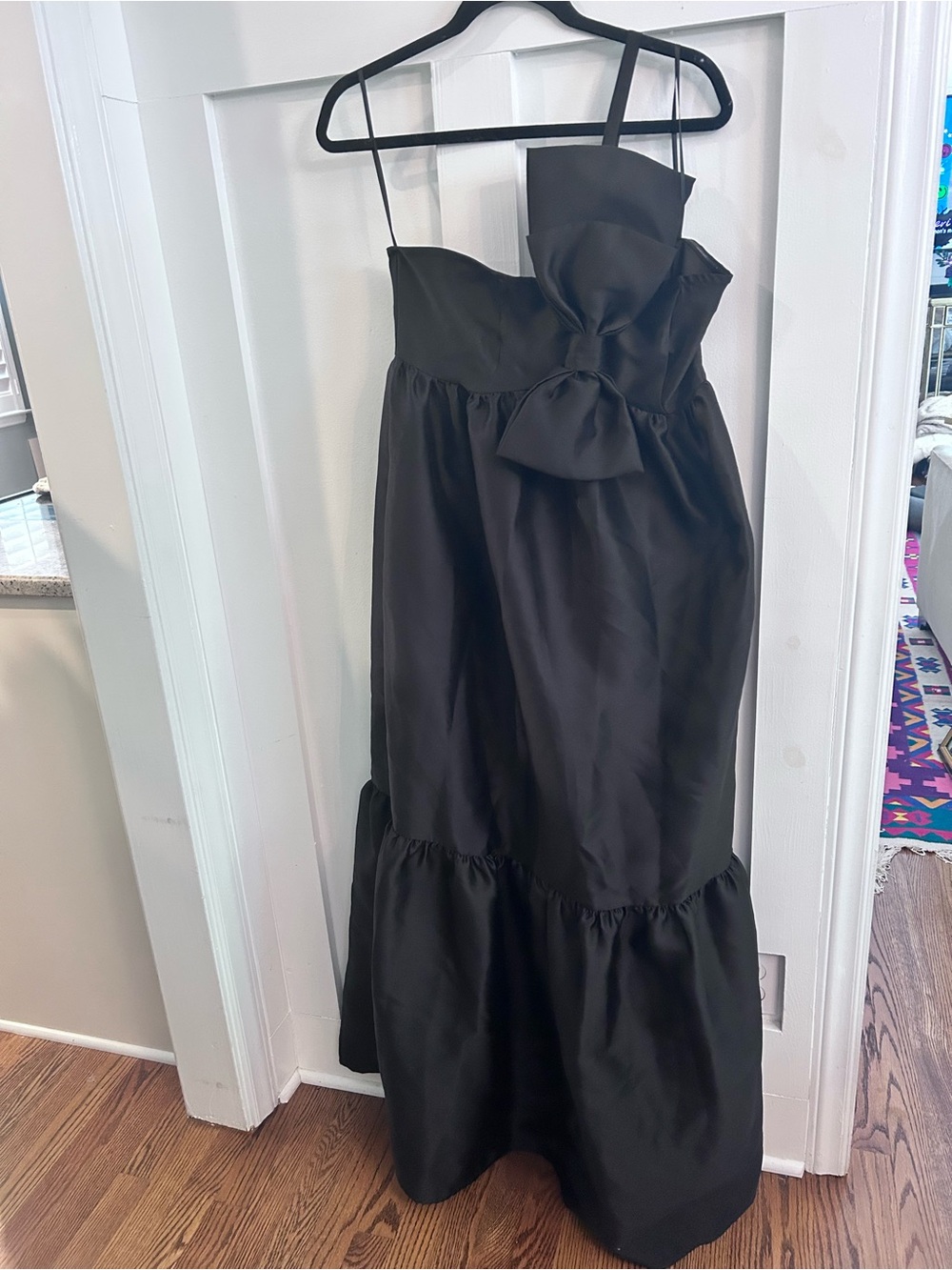 Petal and Pup Betina Bow One Shoulder Gown - Picture 7 of 11